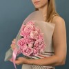 7 кустовых пионовидных роз Кэнди Флоу 50 см