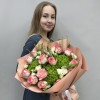 Сборный букет с розами Джумилия