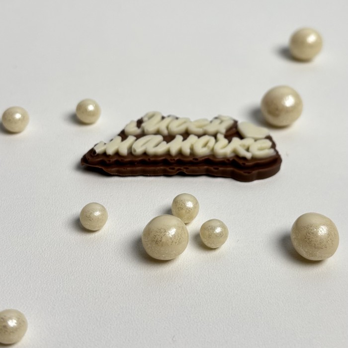 Шоколадный топпер Моей мамочке