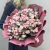 35 кустовых роз Рефлекс 40см с эвкалиптом