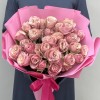 7 кустовых розовых роз Дестини