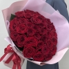 35 красных роз 50 см