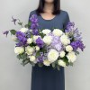 Сиреневая композиция на стол