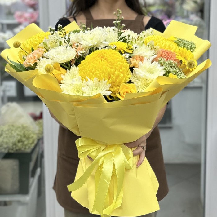 Букет дня с розами Сказка