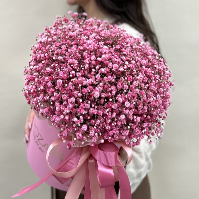 Букет дня в коробке Грация