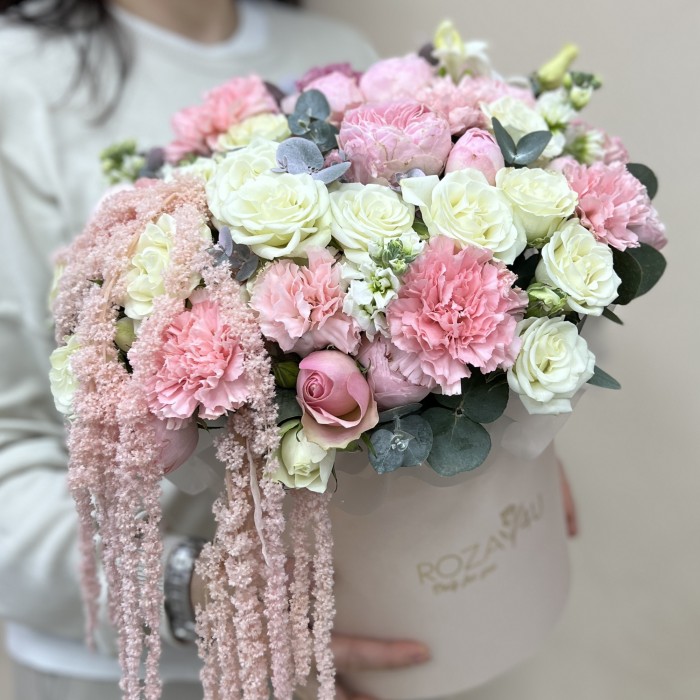 Букет дня  в коробке  яркое настроение