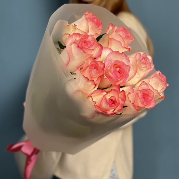 11 роз Джумилия 60 см