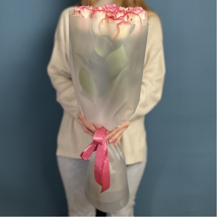 11 роз Джумилия 60 см