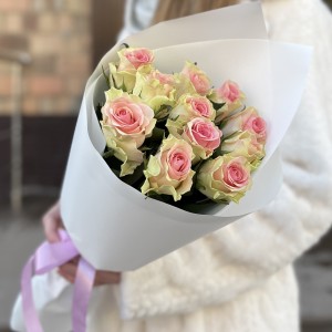 11 роз Топ-гир 50 см