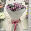11 розовых кустовых хризантем Романс