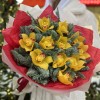 11 желтых орхидей с нобилисом