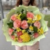 Девочка с персиками