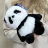 Игрушка мягкая Панда розовые щечки