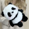 Игрушка мягкая Панда розовые щечки