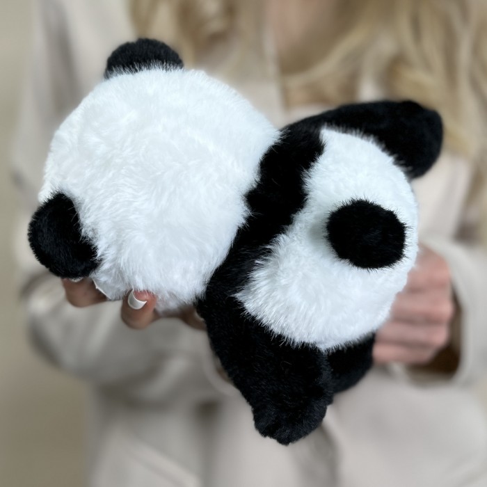 Игрушка мягкая Панда розовые щечки