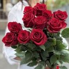 11 красных роз Эксплорер 80 см