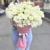 11 махровых белых эустом
