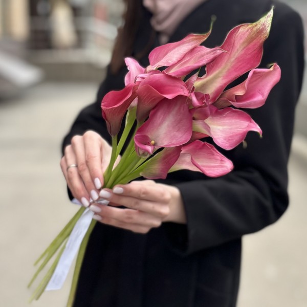 11 малиновых калл