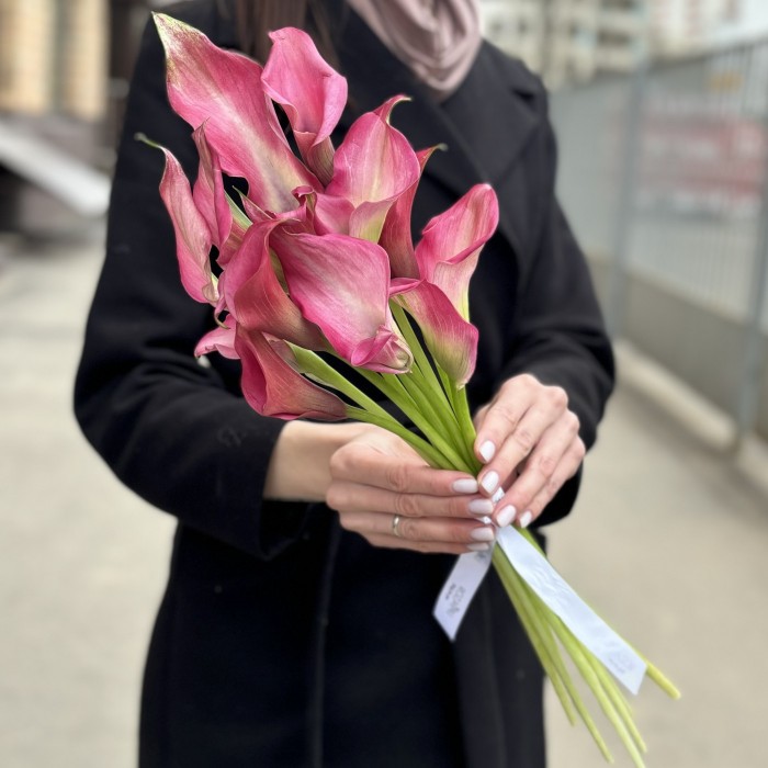 11 малиновых калл