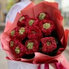 11 роз Ред Монстер 50 см