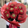 11 роз Ред Монстер 50 см