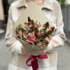 11 розовых орнитогалумов с шамелациумом