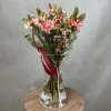 11 розовых орнитогалумов с шамелациумом