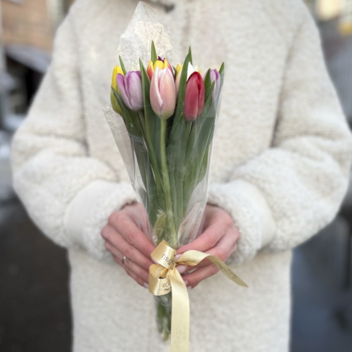 11 тюльпанов микс