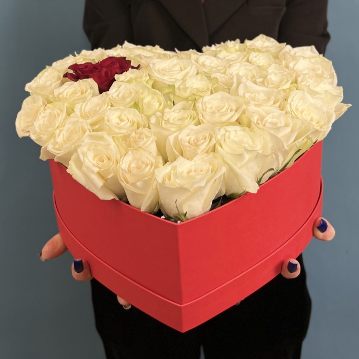 Коробка Сердце из Роз