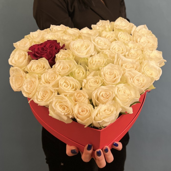 Коробка Сердце из Роз