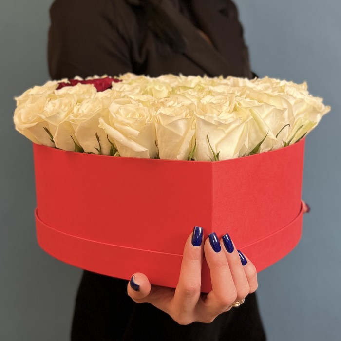 Коробка Сердце из Роз