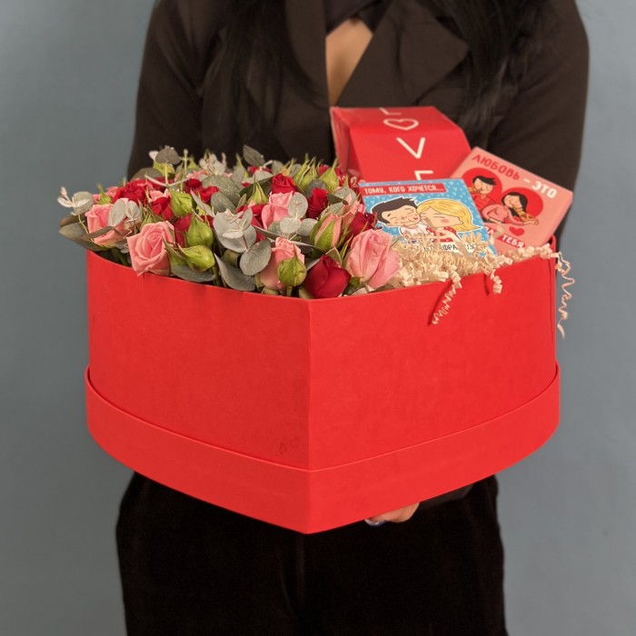 Коробка сердце Вечная Любовь