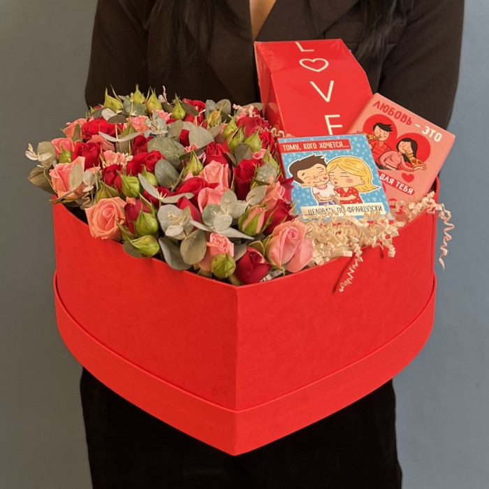 Коробка сердце Вечная Любовь