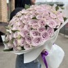 101 сиреневая роза 40 см