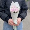 3 сиреневые розы Мемори Лейн 40 см