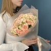 15 кустовых персиковых роз Свит Сара 50 см