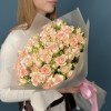 25 кустовых персиковых роз Свит Сара 40 см
