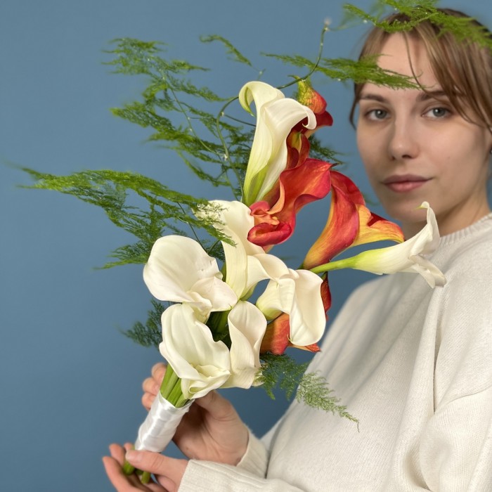 Букет невесты Пылающее дыхание