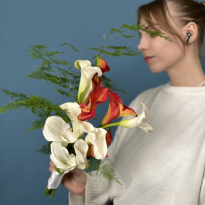 Букет невесты Пылающее дыхание