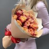 15 красно-оранжевых роз 3Д