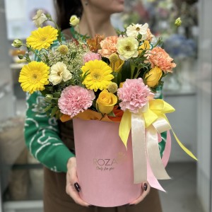 Букет дня Свежесть в коробке