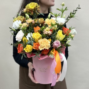 Букет дня Свежесть в коробке