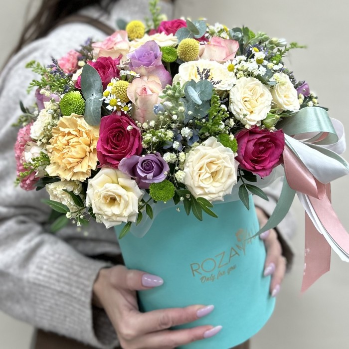 Букет дня Свежесть в коробке