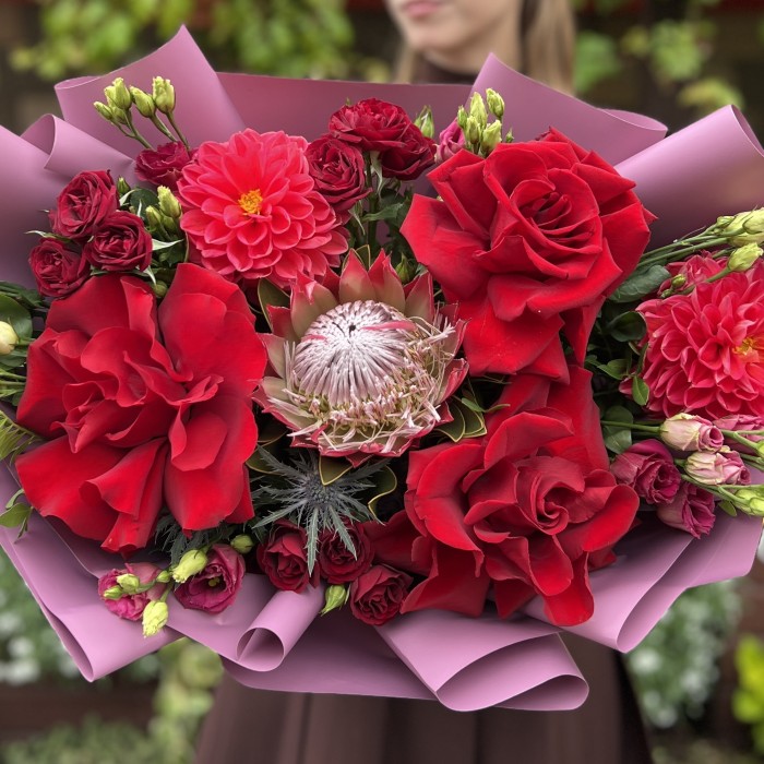 Авторский букет Очарование Роз