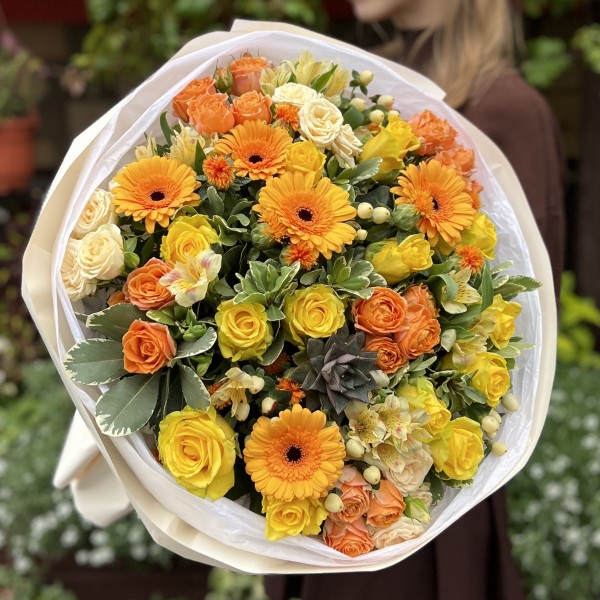 Авторский букет Осенний Шарм