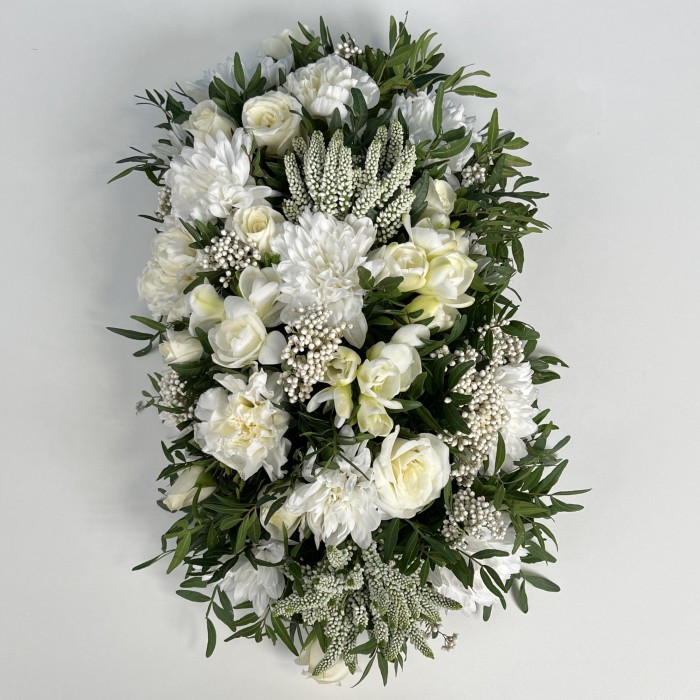 Настольная композиция Белый шелк