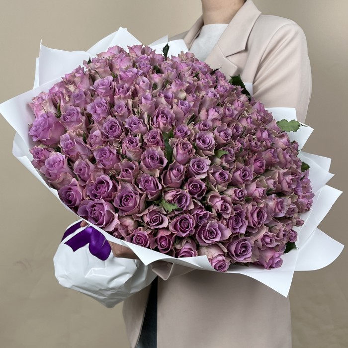 151 сиреневая роза Найтингейл 40 см