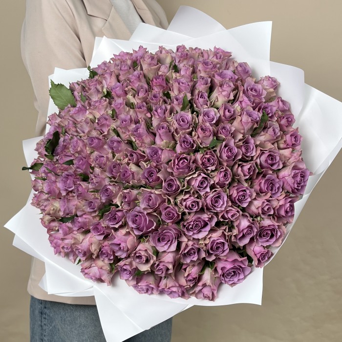 151 сиреневая роза Найтингейл 40 см
