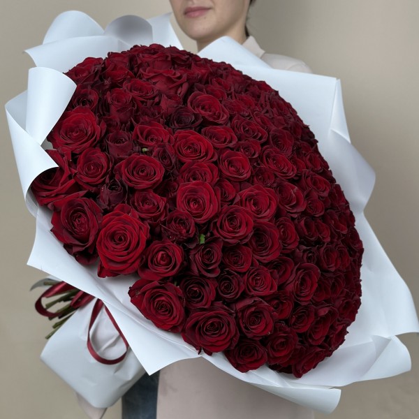 151 красная Роза ред Наоми 50 см
