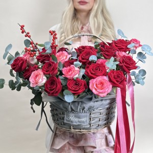 Букет дня в корзине Моя Любовь